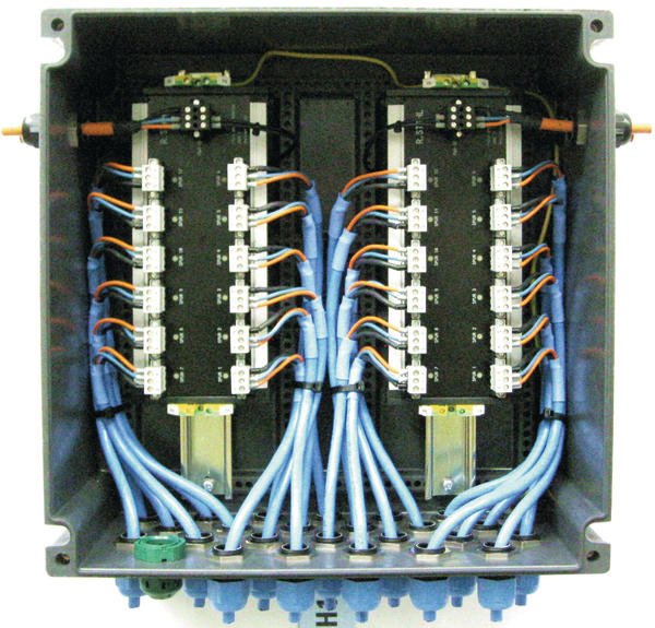 Fieldbus installations in zones 1 and 2
