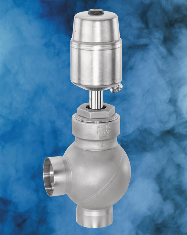 Compact, material-optimised globe valve range
