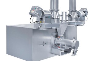 Mixer for continuous production