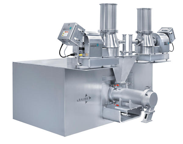 Mixer for continuous production