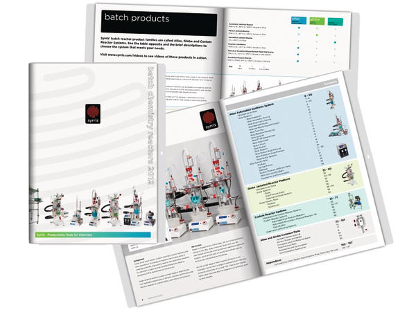 Batch chemistry reactors catalogue