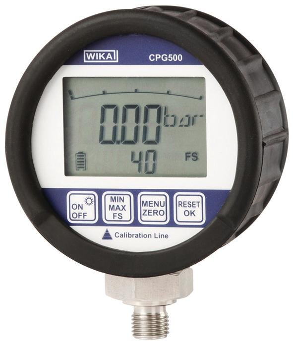 Compact digital pressure gauge