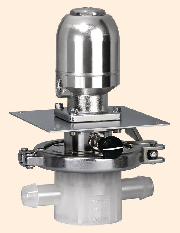 Single-use diaphragm valve