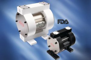 FDA-conforming air-operated diaphragm pumps