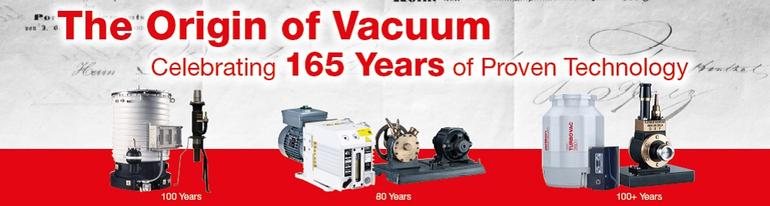 Pioneer of vacuum technology celebrates anniversary