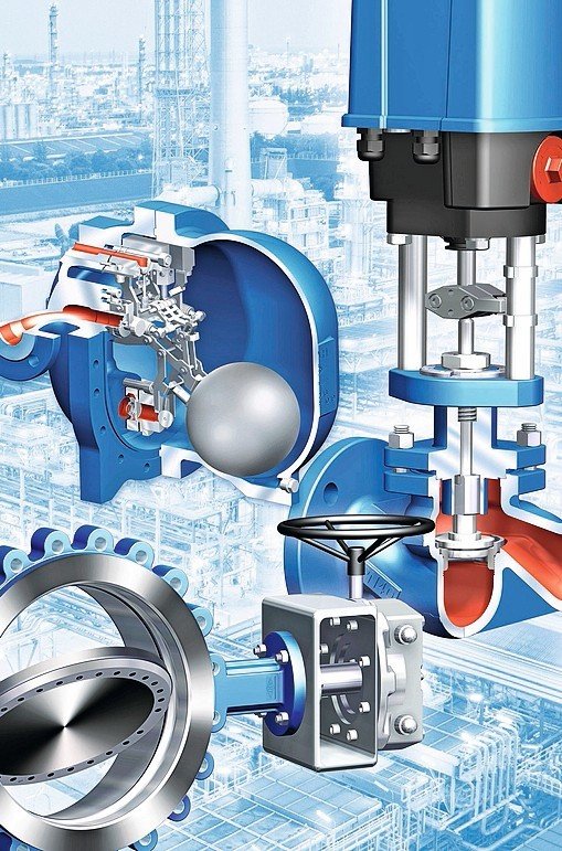 Variable and compact control valve