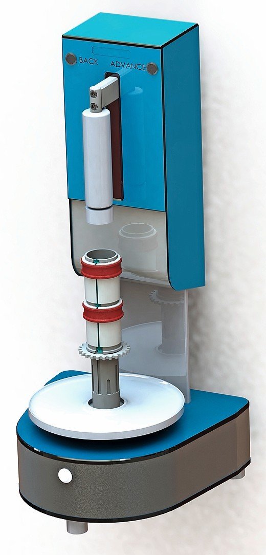 Powder tester for simple powder characterisation