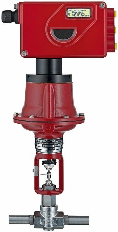 Top-mounted smart valve positioner