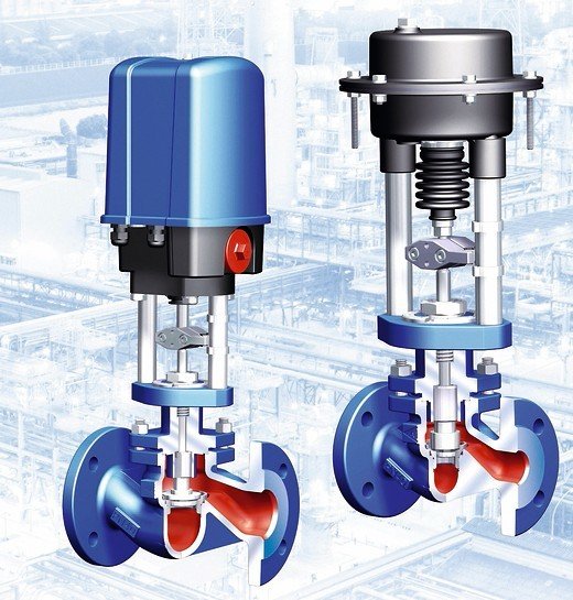 Variable compact control valve