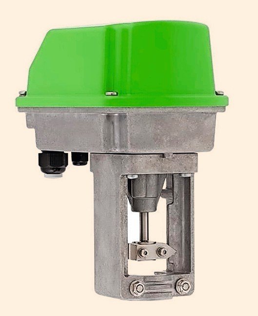 Electric motor actuator for lifting valves