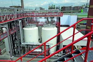 Lanxess builds new tank farm and unloading station