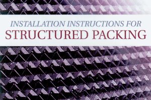 Structured packing installation guide