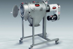 Two-bearing centrifugal screener