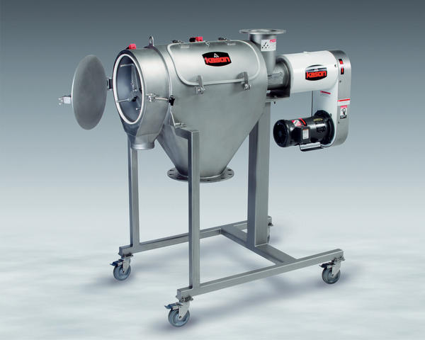 Two-bearing centrifugal screener
