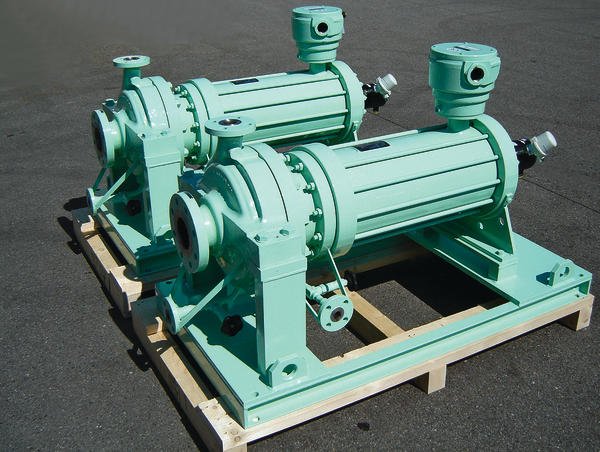 Canned motor pumps according to API 685