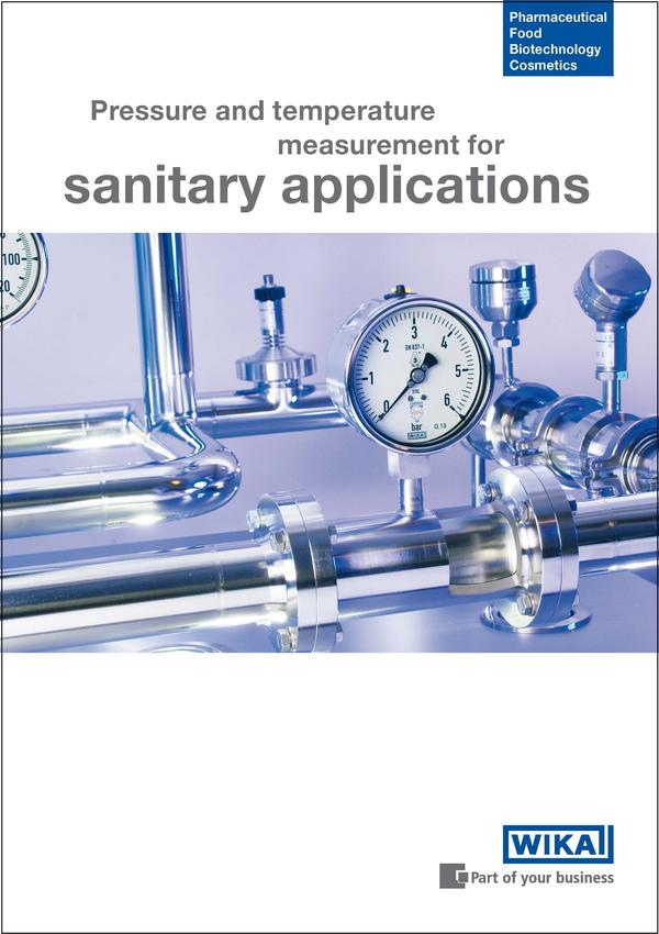For sanitary applications
