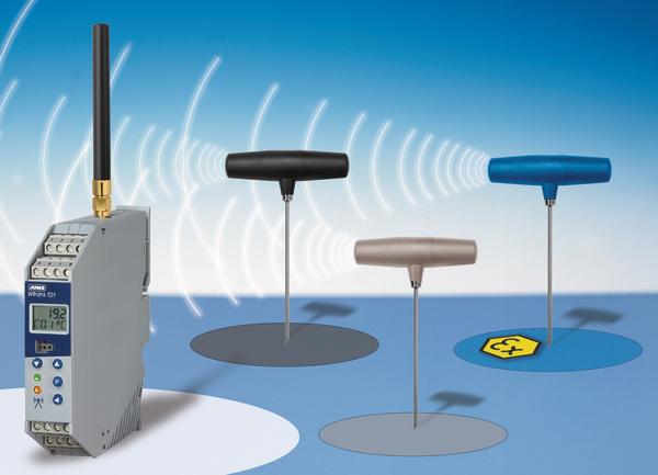 Wireless temperature measuring system