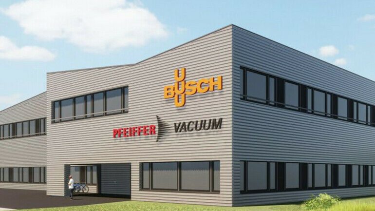 Joint Building for Busch and Pfeiffer Vacuum in Switzerland