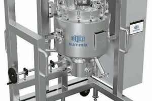 Cylindro-conical dryer for pilot and production use