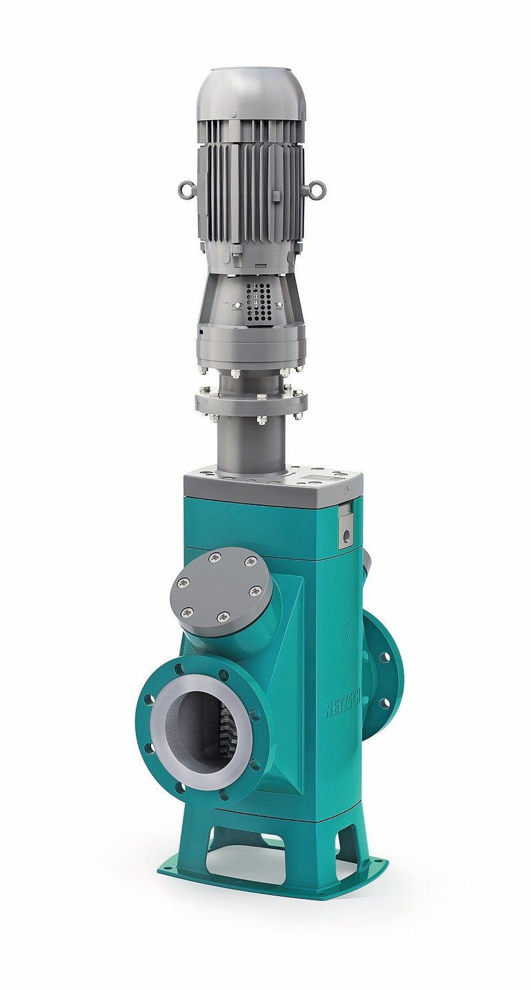 Twin shaft grinder protects pumps