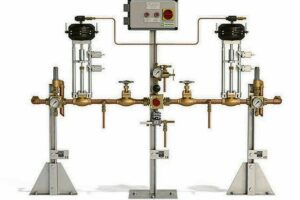 Safe handling of cryogenic air gases