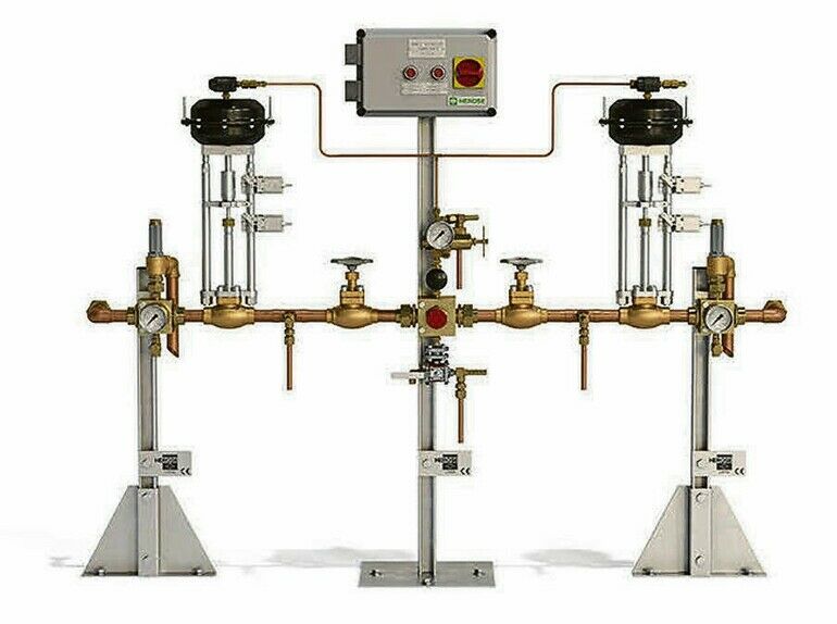 Safe handling of cryogenic air gases