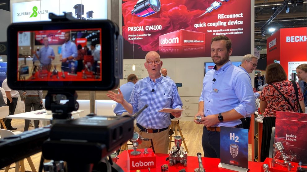 Prozesstechnik.tv visited five companies at the Achema trade fair whose products and services are enablers for the green hydrogen economy of tomorrow Picture: Harald Frater