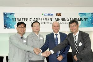 B&R and Hyundai Heavy Industries enter strategic partnership