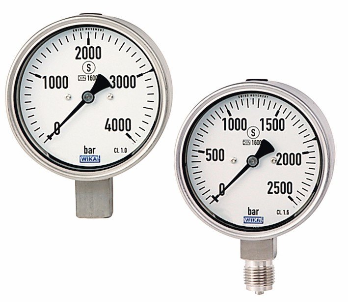 High-pressure gauges