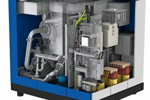 High-efficiency turbocompressor