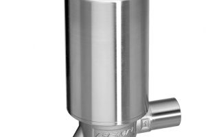 Hygienic filling valves with PTFE seals