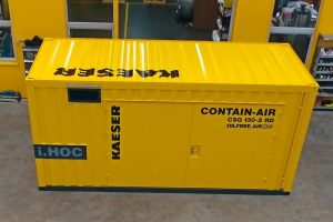Compressed air from a container