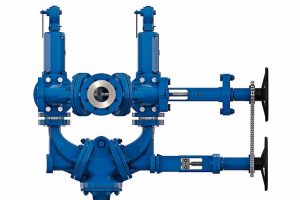 Change-over valves with smart coupling
