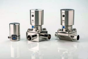 Pneumatic actuator for sterile applications