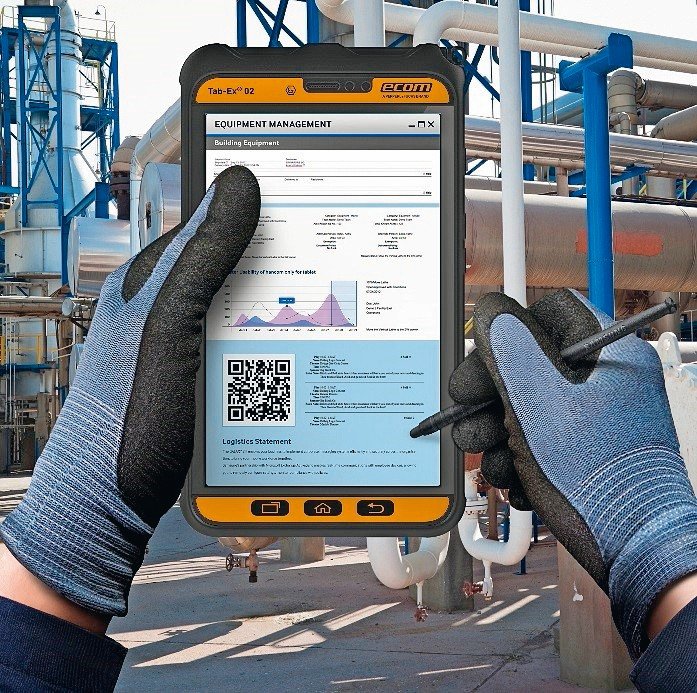 Explosion-proof industrial tablet