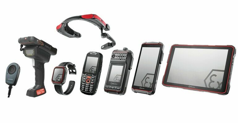 Intrinsically safe mobile devices
