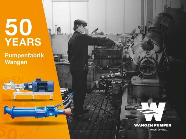 Pumpenfabrik Wangen turns 50